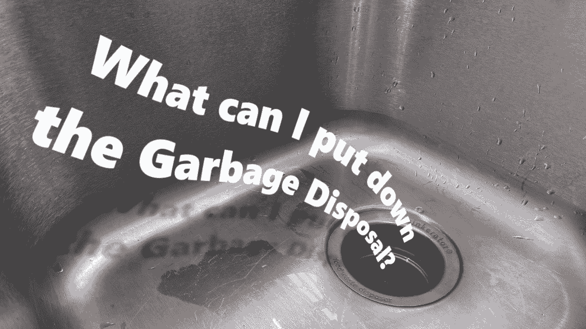 garbage disposal