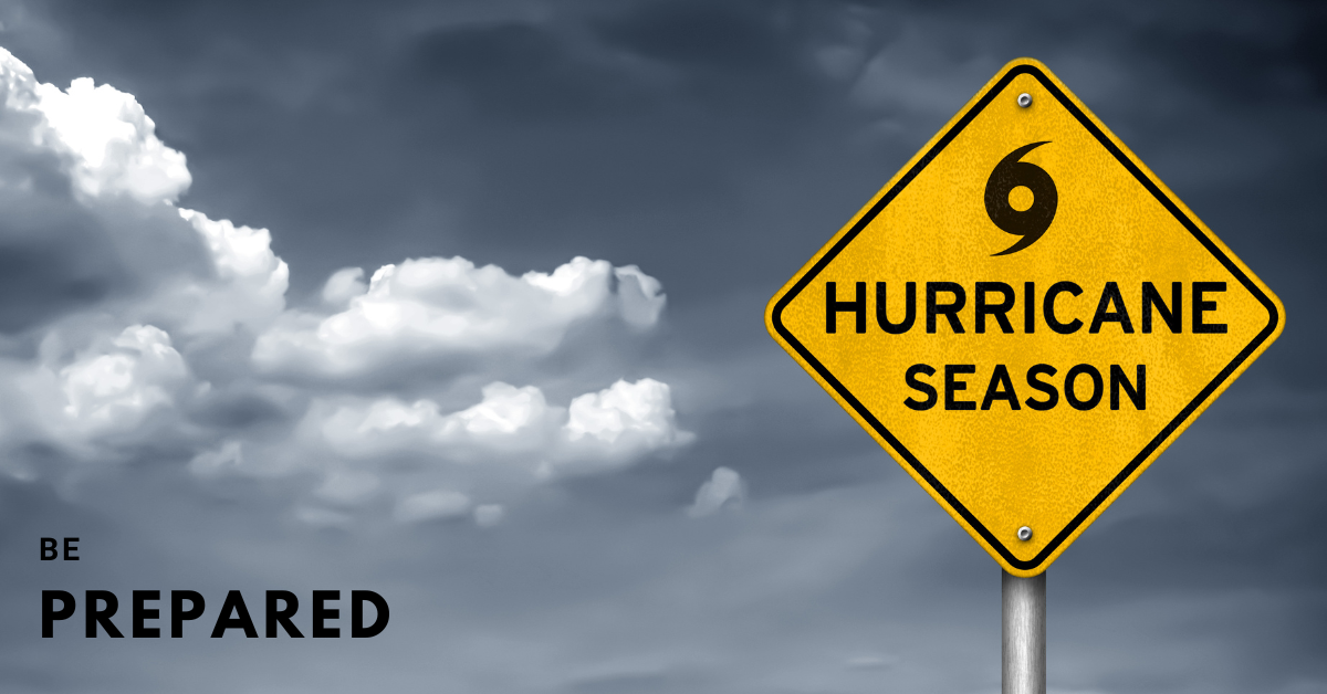 be prepared for hurricane season